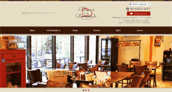 Desktop Screenshot of bistrotalademande.com